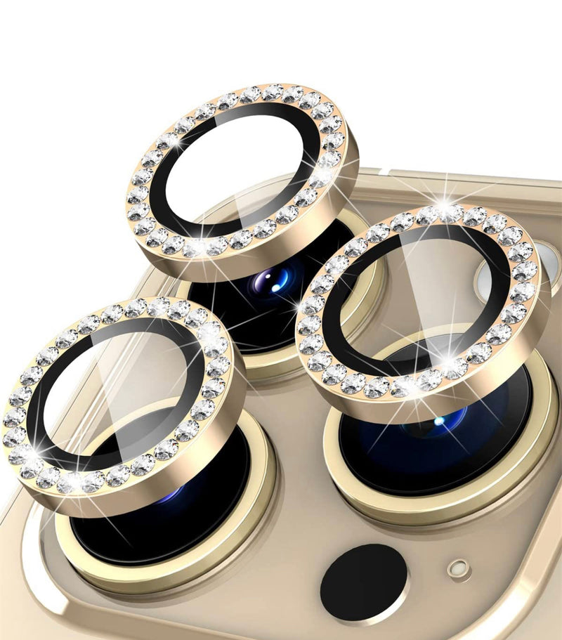 Bling Bling Rhinestone Iphone Camera Lens Protector Phone Accessories
