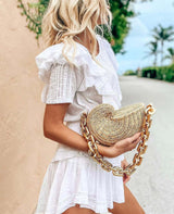 bags  accessories  seashell bag  shell bag  shell clutch  shell clutch bag  straw shell bag  party bags  summer bags  summer clutch