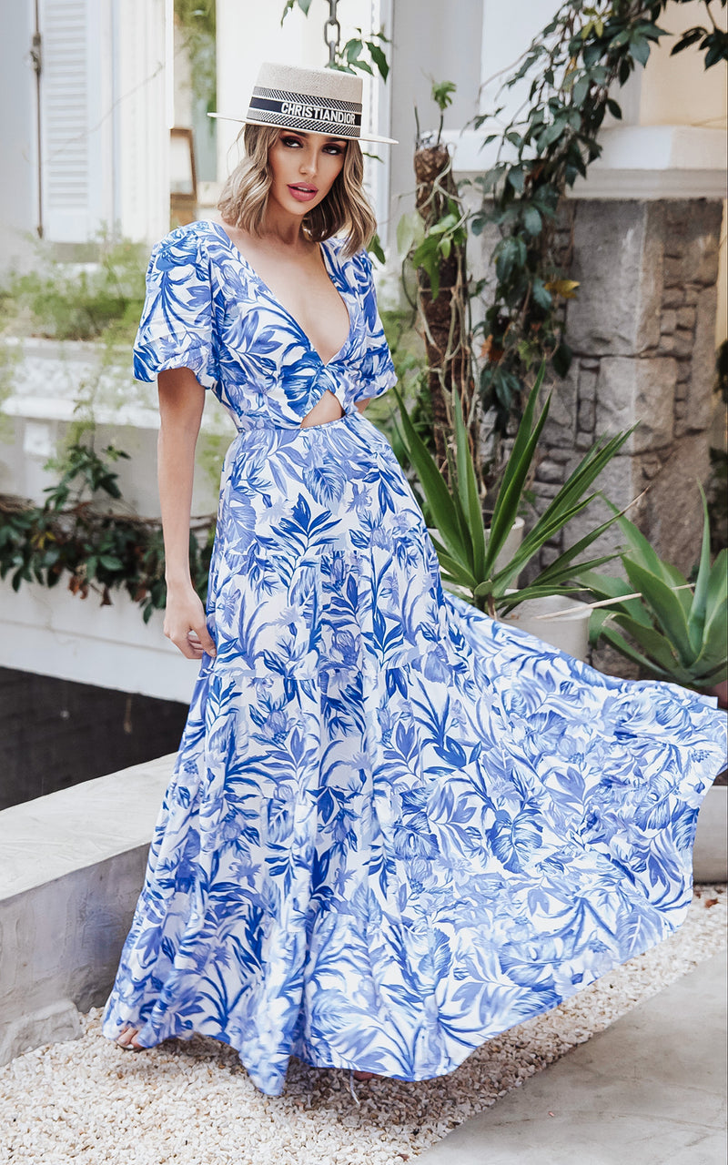 Holiday Shirt Dress ~ Blue Find Me On A Yacht Blue Floral Print Puffy Sleeves Open Back Summer Ma ... Holiday Shirt Dress ~ Blue Find Me On A Yacht Blue Floral Print Puffy Sleeves Open Back Summer Ma ...