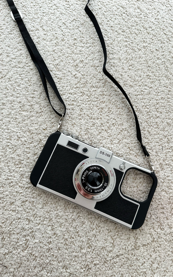 Black Vintage Camera Iphone Case Phone Cover