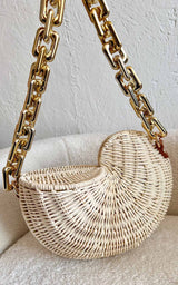 bags  accessories  seashell bag  shell bag  shell clutch  shell clutch bag  straw shell bag  party bags  summer bags  summer clutch