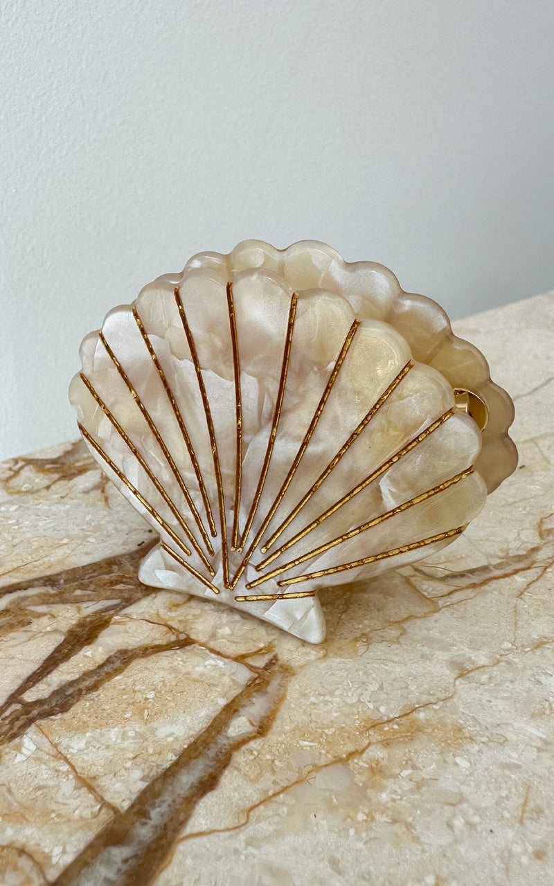 Mermaid Seashell Hair Clips