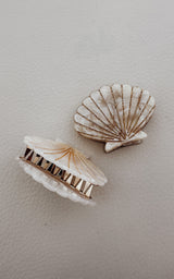 Mermaid Seashell Hair Clips