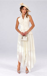 Lunch at the Estate Butter Yellow V-Neck Pleated Maxi Dress