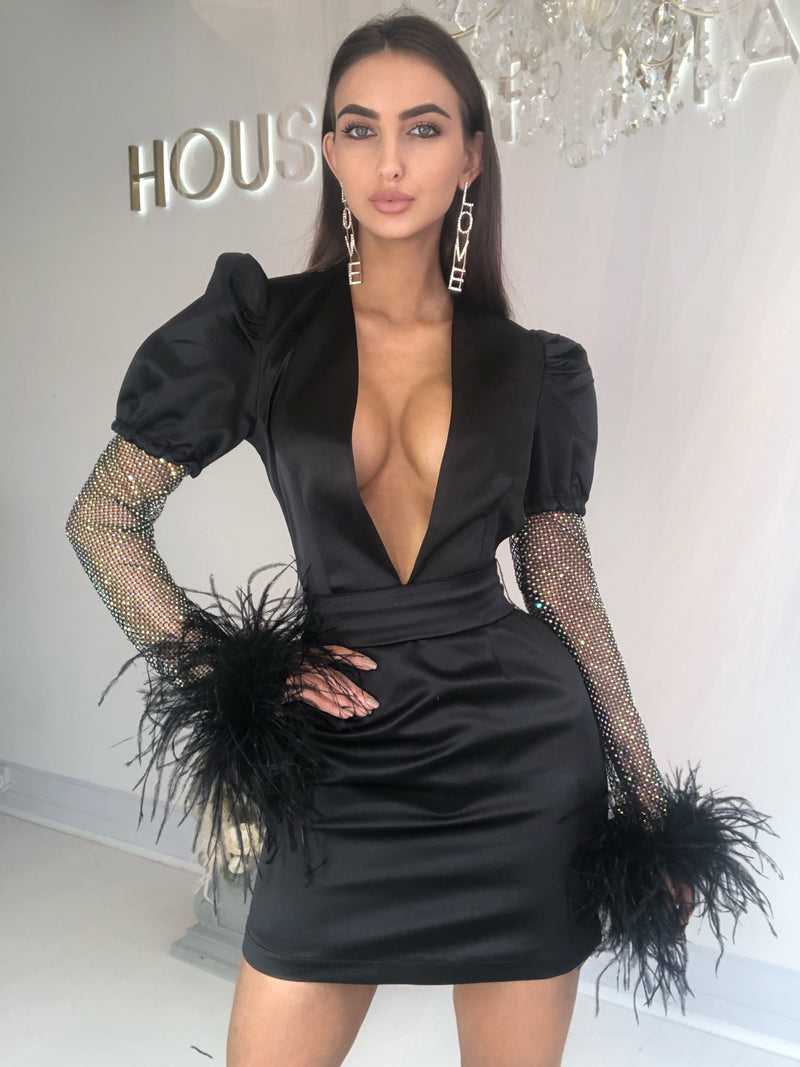 Cheap black dresses outlet
