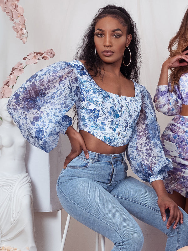 saturday brunch outfits  PORCELAIN PRINT  NEW TOPS  NEW  lavish Alice  house of cb  crop top  criteo  CORSET TOP  CORSET  brunch outfits  bottomless brunch outfits  blue tops  blue top  BLUE PORCELAIN PRINT CORSET TOP  best corsets online boutique London  best bottonless brunch spring summer 2022