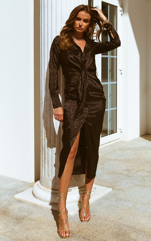 wrap dress  Wedding Guests Dresses  Wedding Guest Dresses  wedding guest dress  Slip dress  satin wrap dress  NEW DRESSES  mid dresses  little black dress  best thigh split maxi dresses uk  best online clothing boutique for wedding guests