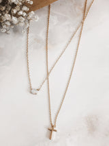 Layered Necklace, Fine Layered Necklave, Double Layers Finest Necklave, Bohemian Double Layer Necklace