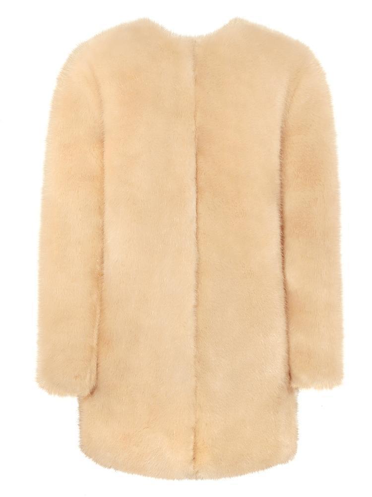 PROSECCO OVERSIZED VEGAN-FUR PREMIUM COAT