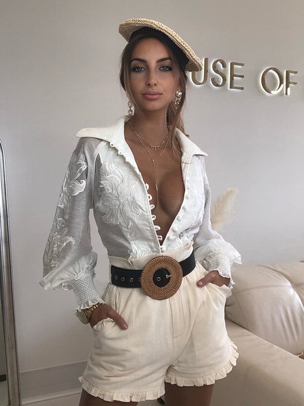 zara linen shorts, paper bag shorts, celebrity clothing UK, cheap clothing boutique London